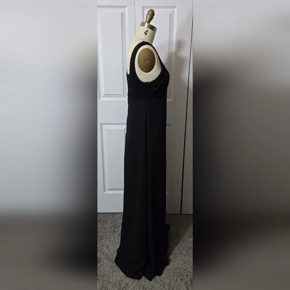 Rhapsody Black Evening Gown - Picture 4 of 10